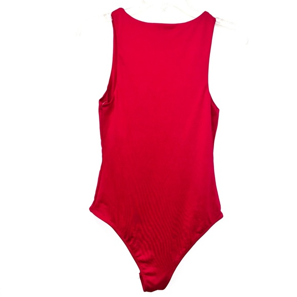 Raspberry tank Bodysuit - Picture 3 of 5